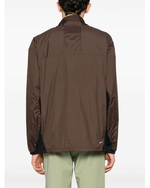Nike Brown Sierra Light Panelled Jacket for men