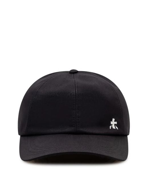 Premiata Black Logo-Embroidered Baseball Cap for men