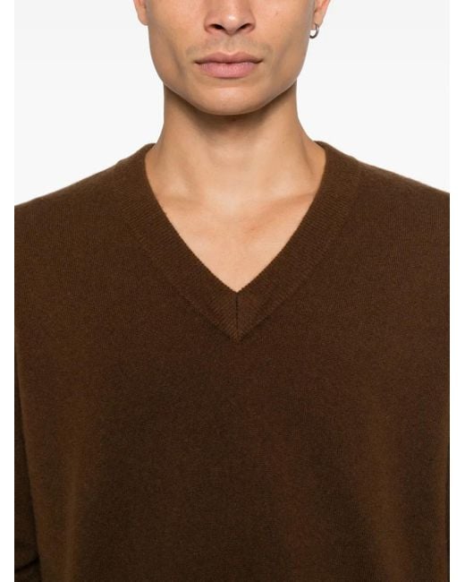 Jersey Con Cuello En V Entire studios de color Brown