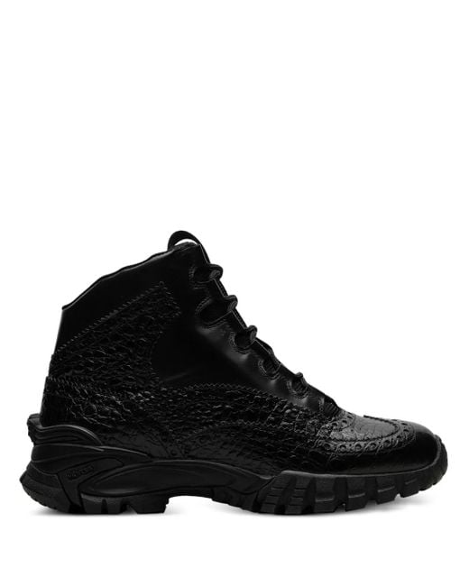 Versace Black Classic Style Vibram" Boots for men