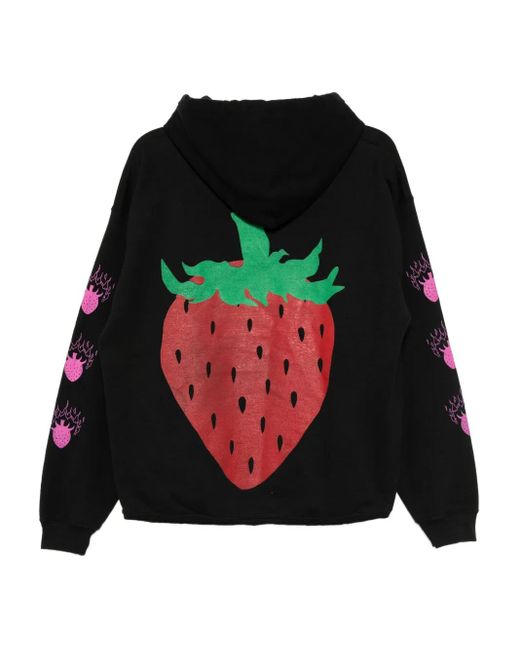 WESTFALL Black Graphic-Print Hoodie