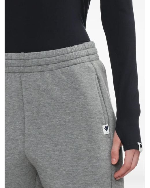 A Bathing Ape Gray Logo Patch Trousers
