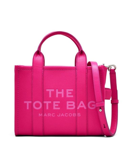 Marc Jacobs Pink The Small Leather Tote
