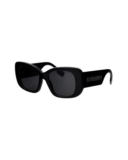 Burberry Black Logo Oversized Sunglasses