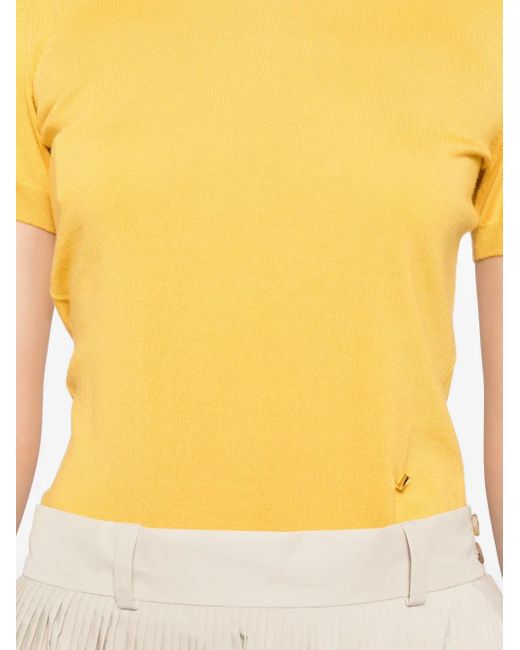 Moschino ロゴ Tシャツ Yellow