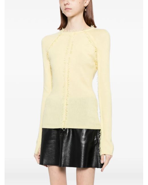 CUDDLEUP Natural Cashmere Top