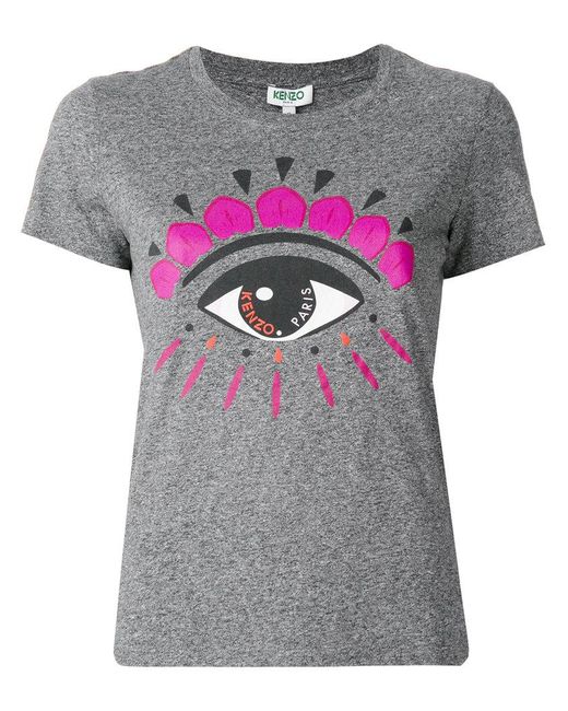 Kenzo grey eye t shirt discount