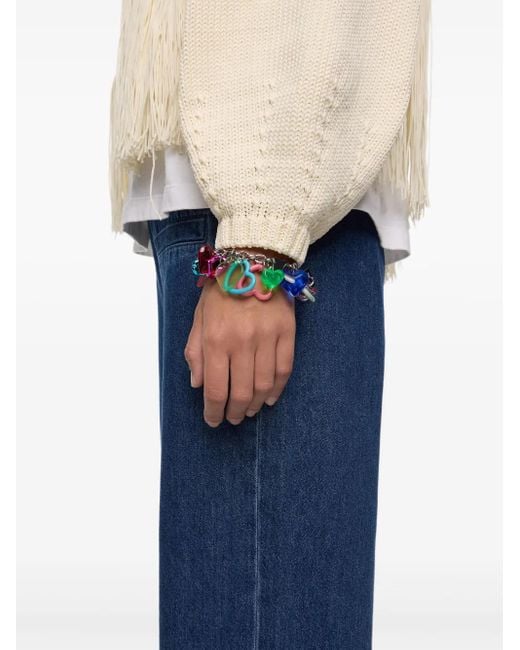 Bimba Y Lola Blue Hearts Bracelet