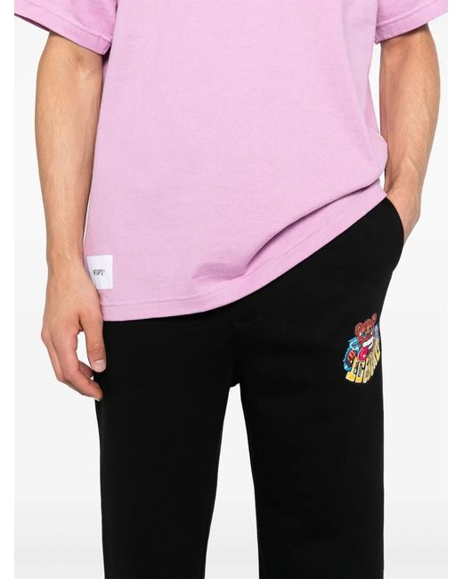 Iceberg Black Jersey Track Pants for men