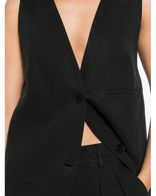 Gilet Melrose di Frankie Shop in Black