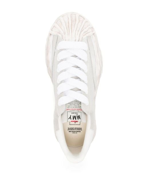 Maison Mihara Yasuhiro White Blakey Low-Top Sneakers for men