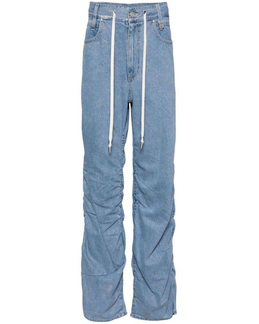 Wooyoungmi Jeans mit Metallic-Print in Blue für Herren