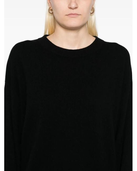 N.Peal Cashmere オーバーサイズ プルオーバー Black
