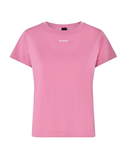 Pinko Pink Logo T-Shirt