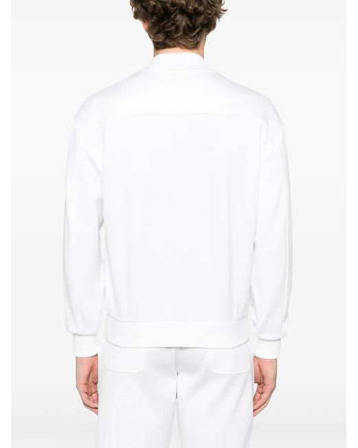 Eleventy Jersey Bomberjack in het White voor heren