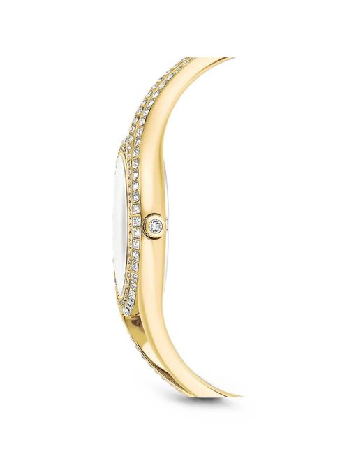 Swarovski Metallic Round 28Mm Watch