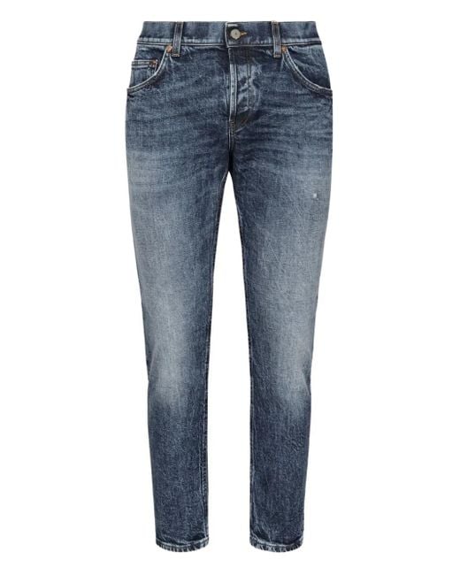 Jeans Con Cinque Tasche di Dondup in Blue da Uomo