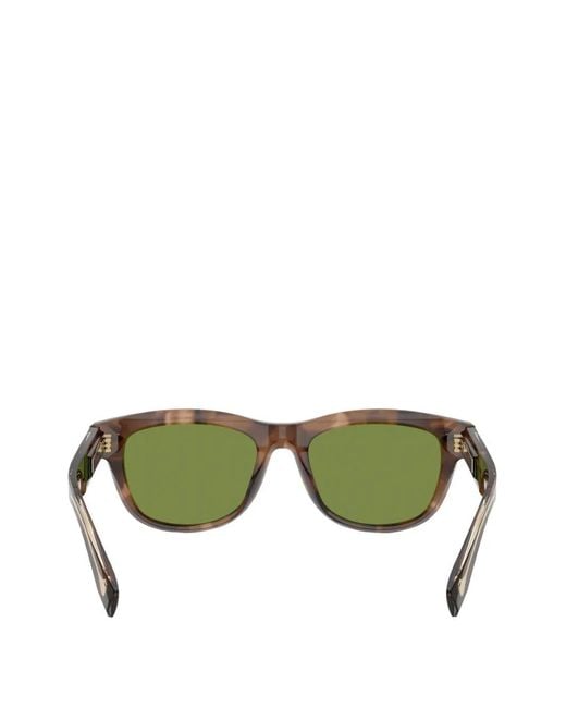 Brunello Cucinelli Green Stanley J. Sunglasses for men