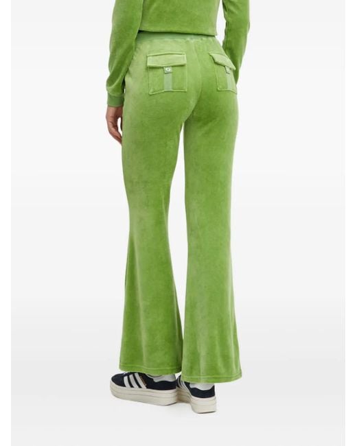 Juicy Couture Green Patch Pocket Trousers