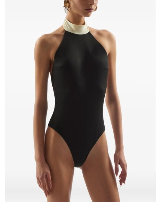 Maillot De Bain Knossos ‎Taller Marmo en coloris Black