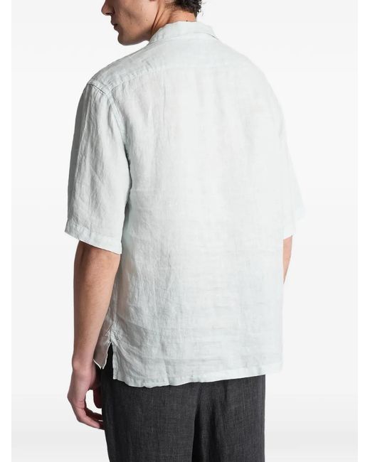 Barena Gray Mola Short-Sleeve Polo Shirt for men