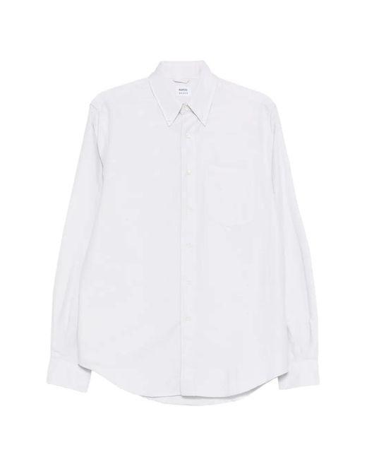 Aspesi White Button-Fastening Shirt for men