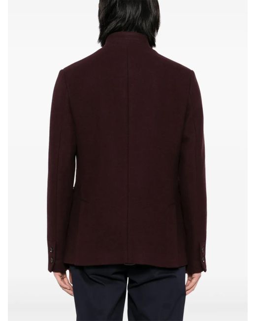 Eleventy Purple Wool Jacket for men