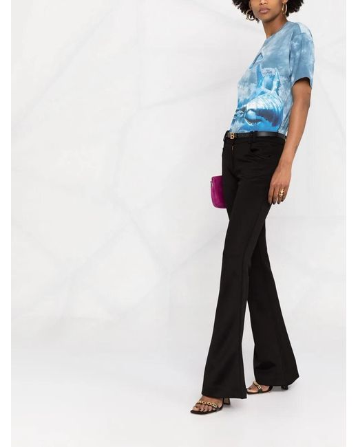 Balmain Flared Pantalon in het Black