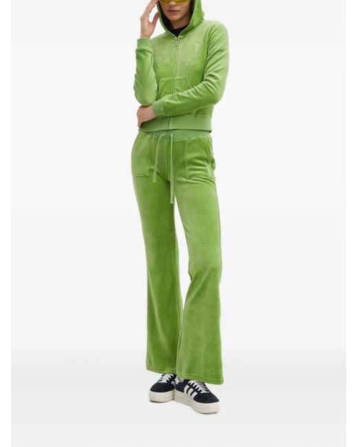 Juicy Couture Green Patch Pocket Trousers