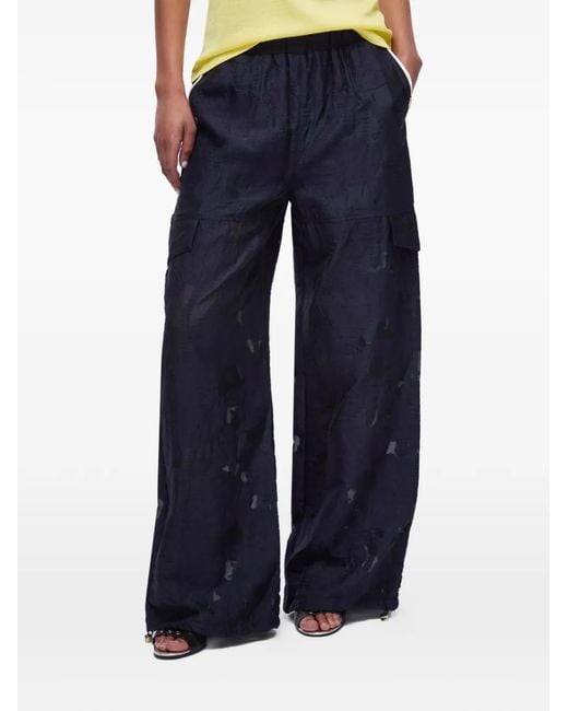Liu Jo Blue Drawstring Pants