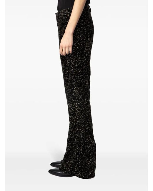 Zadig & Voltaire Black Prevy Trousers