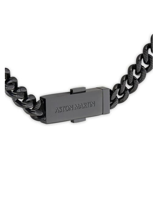 Aston Martin Watches Metallic Chain-Link Necklace for men