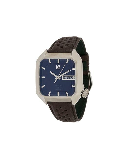 March LA.B Brown Am2 Electric Navy 39mm for men