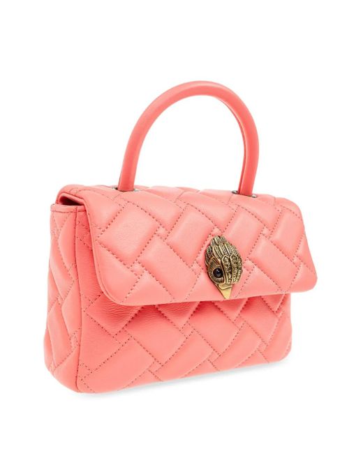 Kurt Geiger Kensington Mini-Tas in het Pink