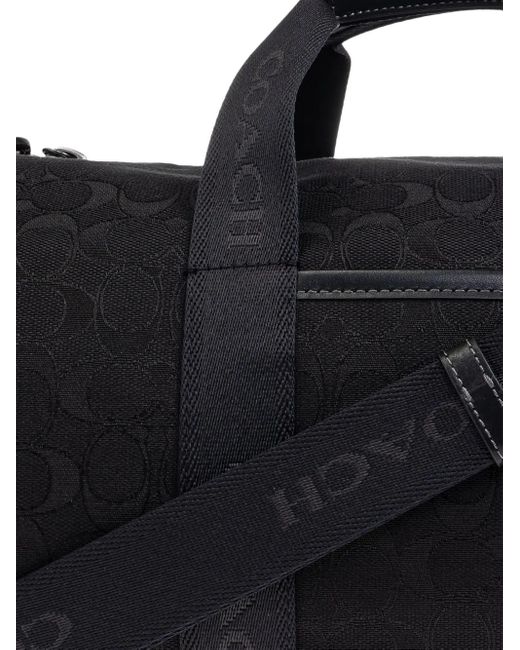 COACH Theo Reisetasche mit Monogramm in Black für Herren