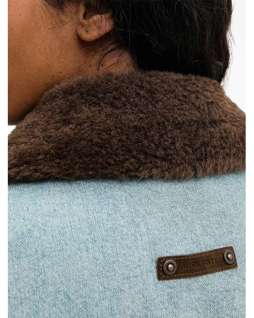 Miss Sixty Blue Pocket Denim Jacket