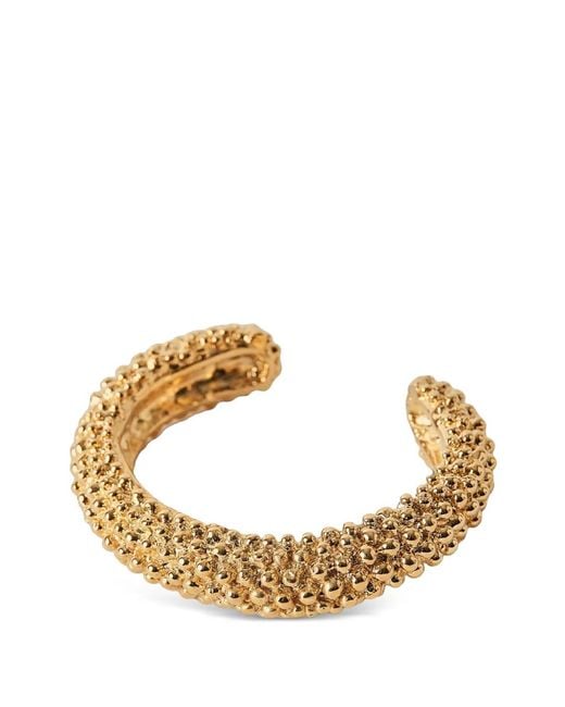 Paola Sighinolfi Metallic Bracelet Manchette Royal Texturé