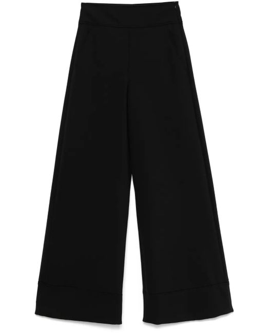 Max Mara Fagiani ワイドパンツ ブラック | Lyst