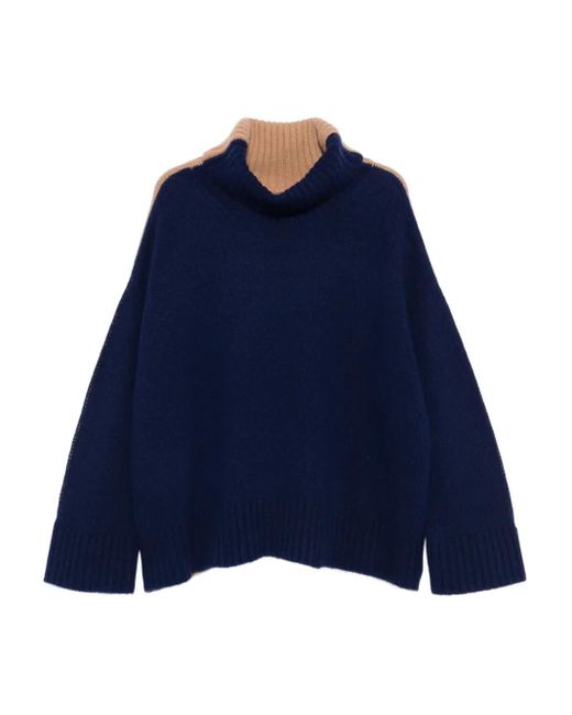 Jejia Blue Pullover mit Rollkragen