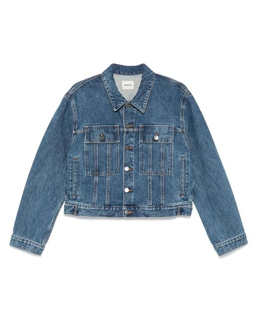 Khaite Blue Saunder Jacket 1160908009