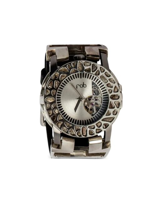 Montre P4—Fob Watch #1429 42 Mm Parts Of 4 en coloris Black