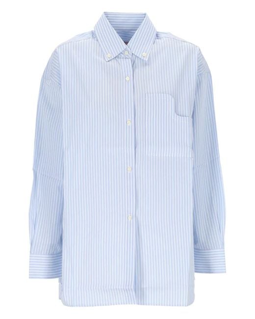 CUANTICO Blue Chemise À Rayures
