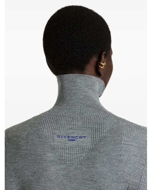 Givenchy Gray Turtleneck Sweater