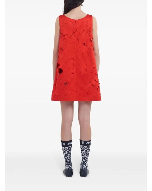 Marni Red Short Dress