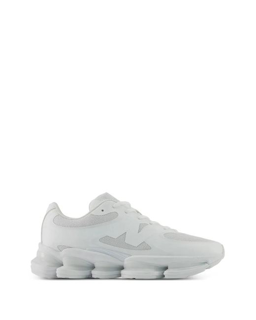 New Balance White 2000 Mesh-Panelled Sneakers