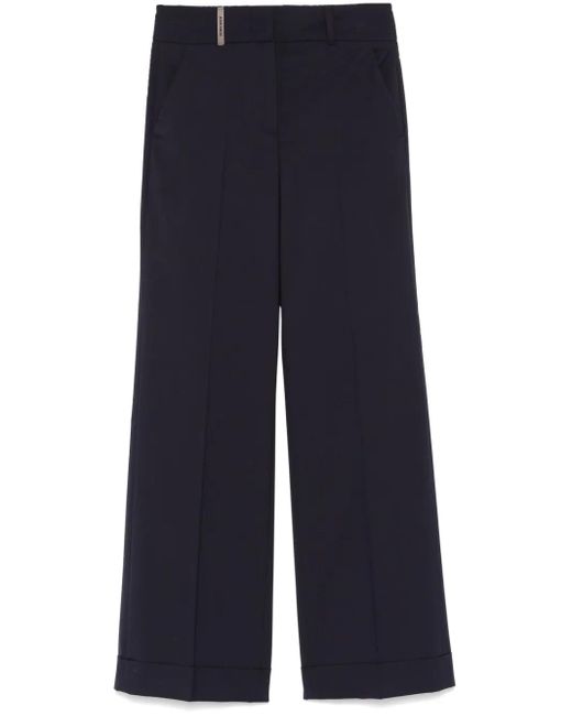 Pantaloni Dritti di Peserico in Blue