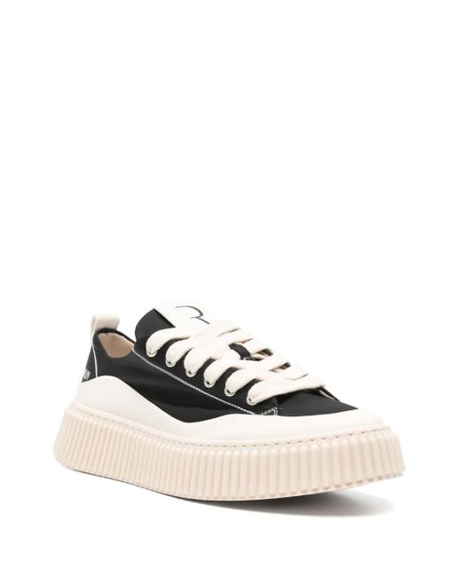 Rhun Black 3250 Platform Sneakers for men