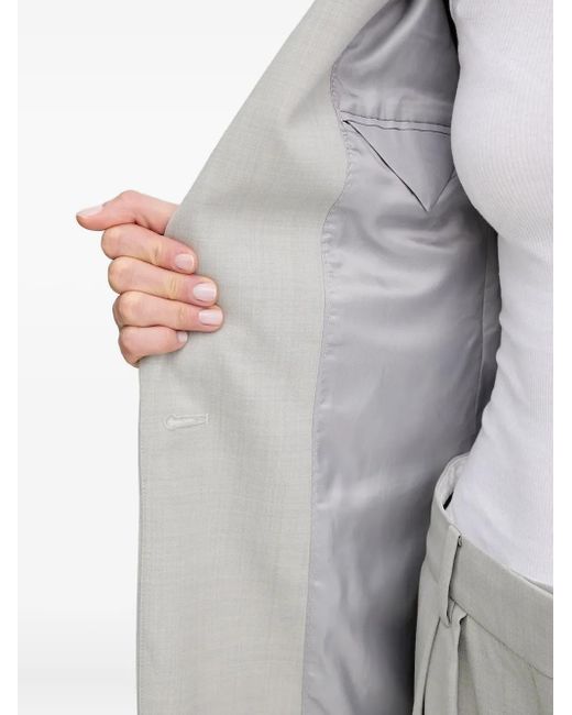 Day Birger et Mikkelsen White Single-Breasted Blazer