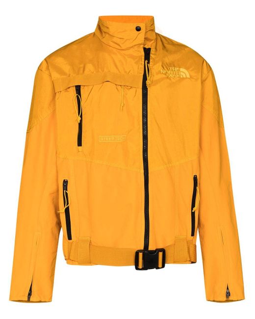 The North Face Yellow Steep Tech Zip-up Jacket for men