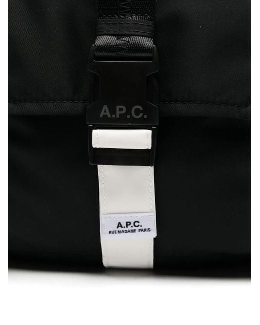 A.P.C. Black Trek Backpack